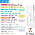 BLOQUES MAGNÉTICOS 182 PCS - Imagen 5