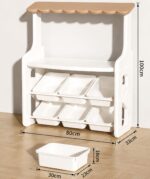 ORGANIZADOR MARKET PARA BEBES Y NIÑOS CON 6 BANDEJAS - Imagen 3